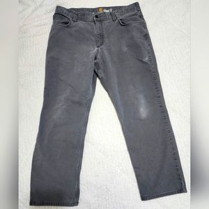 Carhartt Men's Rugged Flex Relaxed Fit Canvas 5-Pocket Work Pant size 36x30